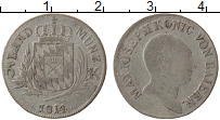 Продать Монеты Бавария 6 крейцеров 1814 Медь
