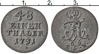 Продать Монеты Пруссия 1/48 талера 1733 Серебро