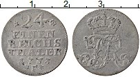Продать Монеты Пруссия 1/24 талера 1753 