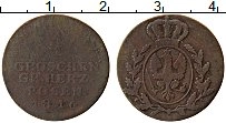 Продать Монеты Польша 1 грош 1816 Медь