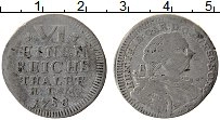 Продать Монеты Саксен-Хильдбургхаузен 1/6 талера 1758 Серебро