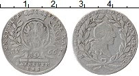 Продать Монеты Бранденбург-Байрот 10 крейцеров 1766 Серебро