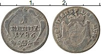 Продать Монеты Бранденбург-Ансбах 1 крейцер 1786 Серебро