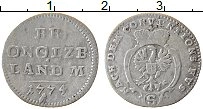 Продать Монеты Бранденбург-Ансбах 2 1/2 крейцера 1774 Серебро