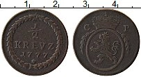 Продать Монеты Пфальц-Сульбах 1/2 крейцера 1773 Медь