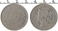 Продать Монеты Стрейтс-Сеттльмент 50 центов 1898 Серебро