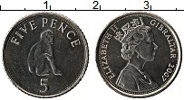 Продать Монеты Гибралтар 5 пенсов 2006 Медно-никель