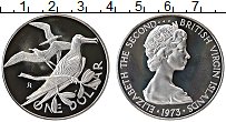 Продать Монеты Виргинские острова 1 доллар 1975 Серебро