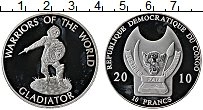 Продать Монеты Конго 10 франков 2010 