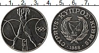 Продать Монеты Кипр 1 фунт 1988 Медно-никель