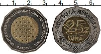 Продать Монеты Хорватия 25 кун 2011 Биметалл