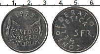 Продать Монеты Швейцария 5 франков 1975 Медно-никель