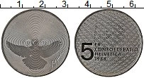 Продать Монеты Швейцария 5 франков 1988 Медно-никель
