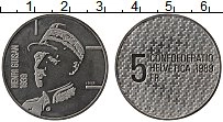 Продать Монеты Швейцария 5 франков 1989 Медно-никель