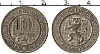 Продать Монеты Бельгия 10 сантим 1862 Медно-никель