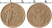 Продать Монеты ЮАР 50 центов 2002 Медь