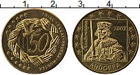 Продать Монеты Андорра 50 евроцентов 2003 