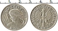 Продать Монеты Польша 2 злотых 1925 Серебро