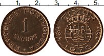 Продать Монеты Тимор 1 эскудо 1970 Медь