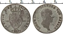 Продать Монеты Гессен 20 крейцеров 1808 Серебро