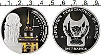 Продать Монеты Конго 240 франков 2011 Серебро