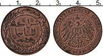 Продать Монеты Немецкая Африка 1 писа 1891 Медь