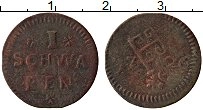 Продать Монеты Бремен 1 шварен 1726 Медь