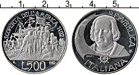 Продать Монеты Италия 500 лир 1992 Серебро