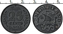 Продать Монеты Нидерланды 25 центов 1942 Цинк