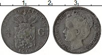 Продать Монеты Кюрасао 1/4 гульдена 1900 Серебро