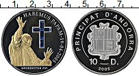 Продать Монеты Андорра 10 динерс 2005 Серебро