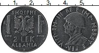 Продать Монеты Албания 2 лека 1939 Медно-никель