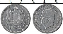 Продать Монеты Монако 2 франка 1943 Алюминий