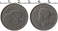 Продать Монеты Новая Зеландия 1 флорин 1951 Медно-никель