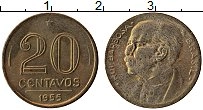 Продать Монеты Бразилия 20 сентаво 1956 Медно-никель