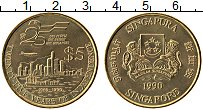 Продать Монеты Сингапур 5 долларов 1990 Медно-никель