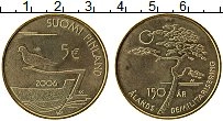 Продать Монеты Финляндия 5 евро 2006 Латунь