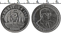 Продать Монеты Маврикий 5 рупий 1992 Медно-никель