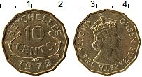 Продать Монеты Сейшелы 10 центов 1971 