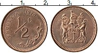Продать Монеты Родезия 1/2 цента 1970 Бронза