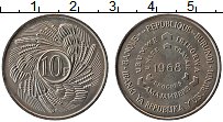 Продать Монеты Бурунди 10 франков 1968 Медно-никель
