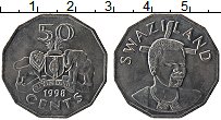 Продать Монеты Свазиленд 50 центов 1998 Медно-никель