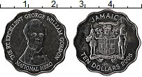 Продать Монеты Ямайка 10 долларов 2000 Медно-никель