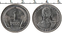 Продать Монеты Колумбия 1 песо 1978 Медно-никель