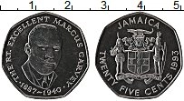 Продать Монеты Ямайка 25 центов 1993 Медно-никель