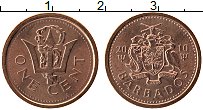 Продать Монеты Барбадос 1 цент 2008 сталь с медным покрытием