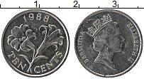 Продать Монеты Бермудские острова 10 центов 1997 Медно-никель
