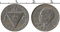 Продать Монеты Куба 1 сентаво 1958 Медно-никель