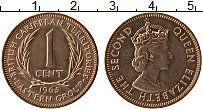 Продать Монеты Карибы 1 цент 1965 Бронза