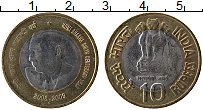 Продать Монеты Индия 10 рупий 2009 Биметалл